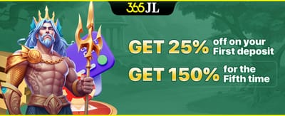150% Mega Welcome Match Bonus promotion banner